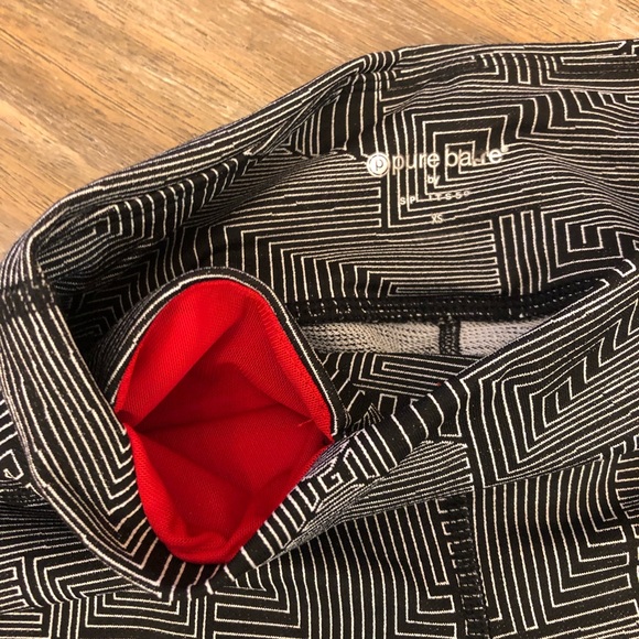 Splits59 Pure Barre Leggings Black & White - Picture 5 of 9